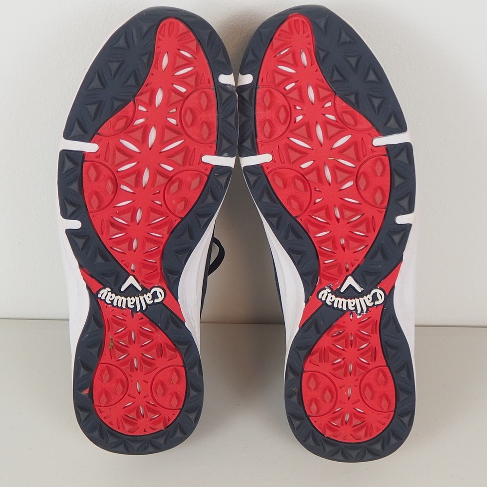 Callaway Golf Coronado v2 Shoes, Blue/Red/White Floral Women's 10, CGW404BWR - Picture 9 of 10